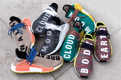 fake adidas human race chanel|How To Spot Fake Pharrell Williams Human Race NMD.